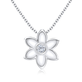 Little Daisy Silver Necklace SPE-3666